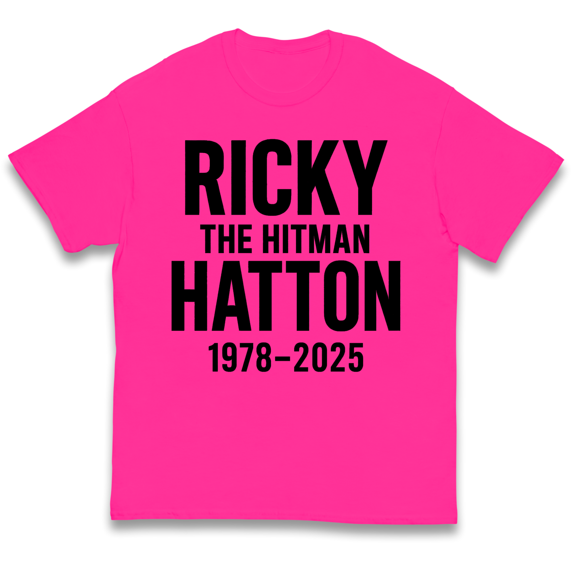 Ricky The Hitman Hatton 1978 2025 kids t shirt