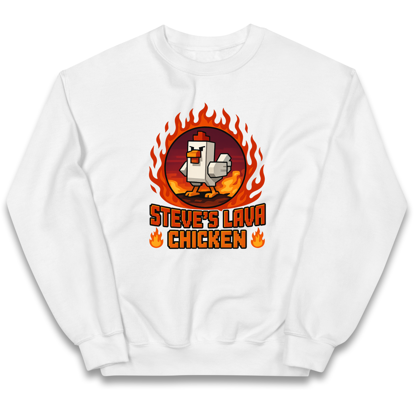 Steve's Lava Chicken Kids Jumper