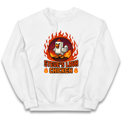 Steve's Lava Chicken Kids Jumper