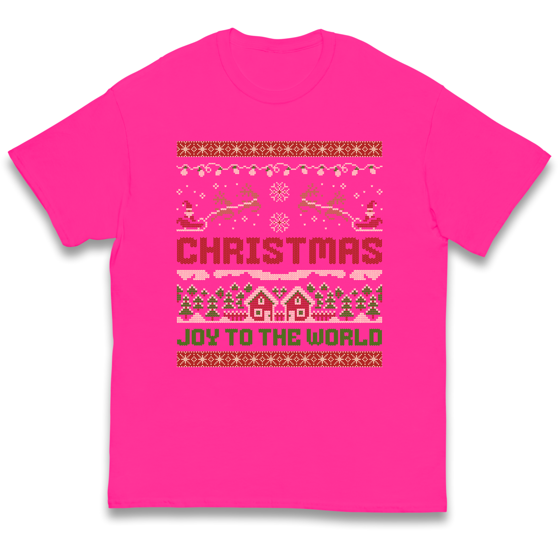 Christmas Joy to the World Christmas kids t shirt