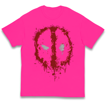 Marvel Deadpool Splatter Icon kids t shirt