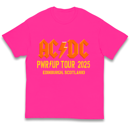 AC/DC Power Up Tour 2025 kids t shirt