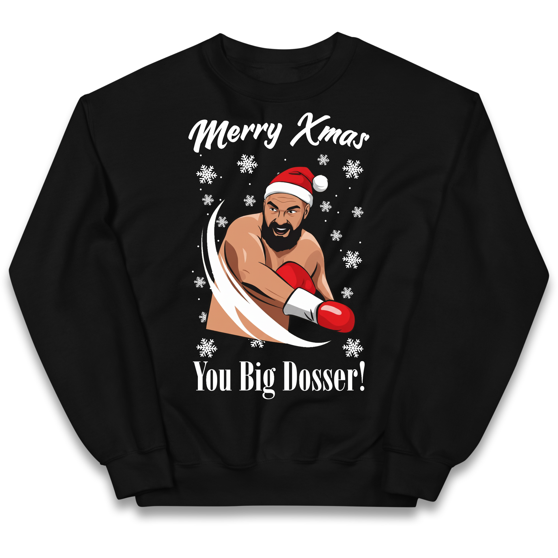 Tyson Fury Christmas Kids Jumper