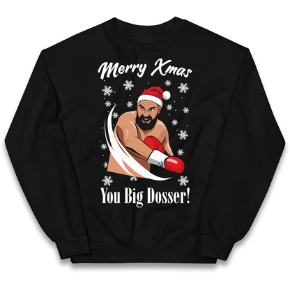 Tyson Fury Christmas Kids Jumper