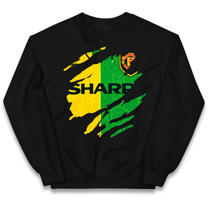 Manchester United Away Kids Sweatshirt