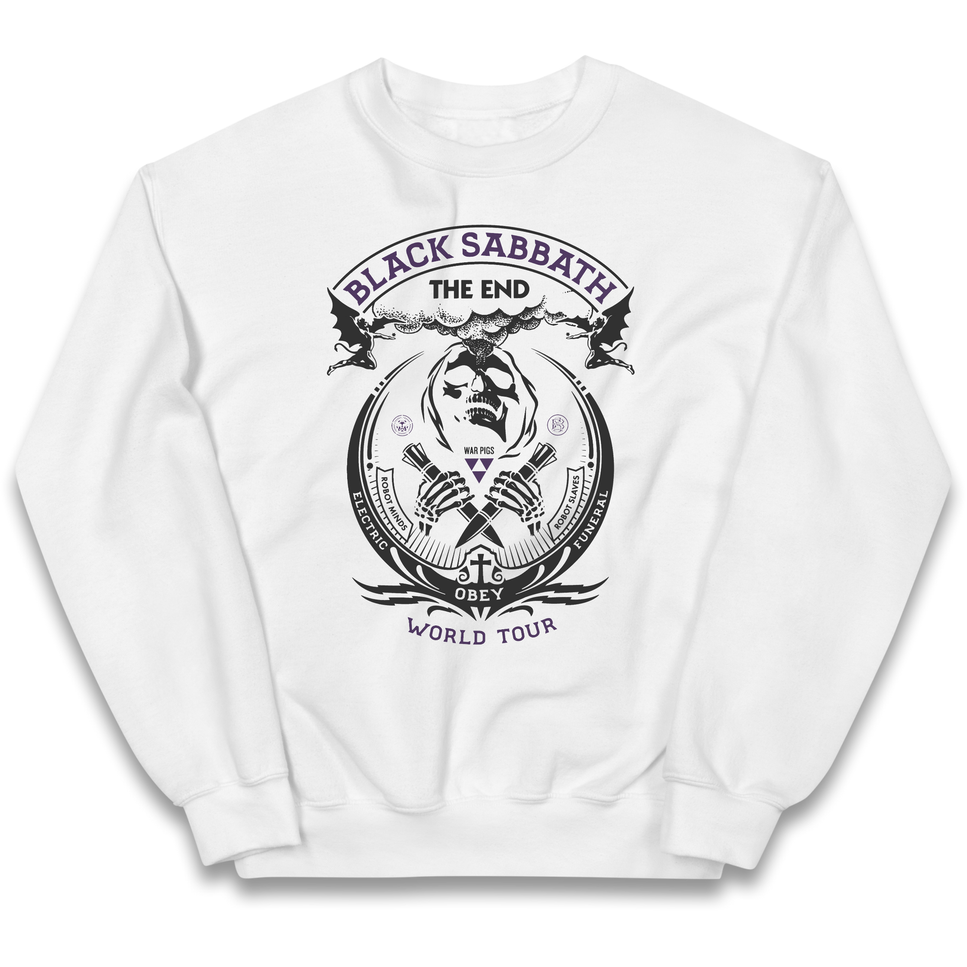 Black Sabbath The End World Tour Kids Jumper