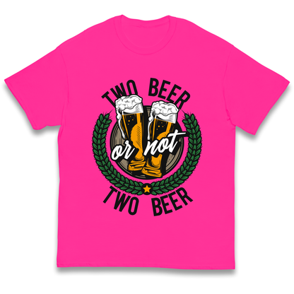 Two Beer or not Two Beer kids t shirt