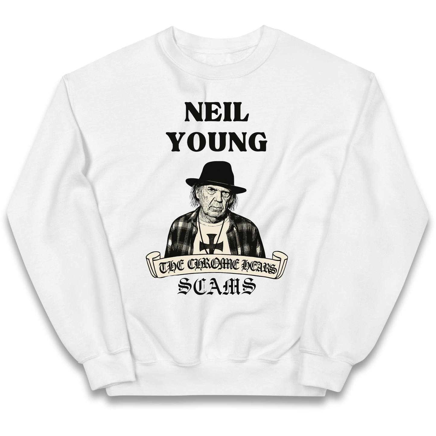 Neil Young and the Chrome Hearts Kids Jumper