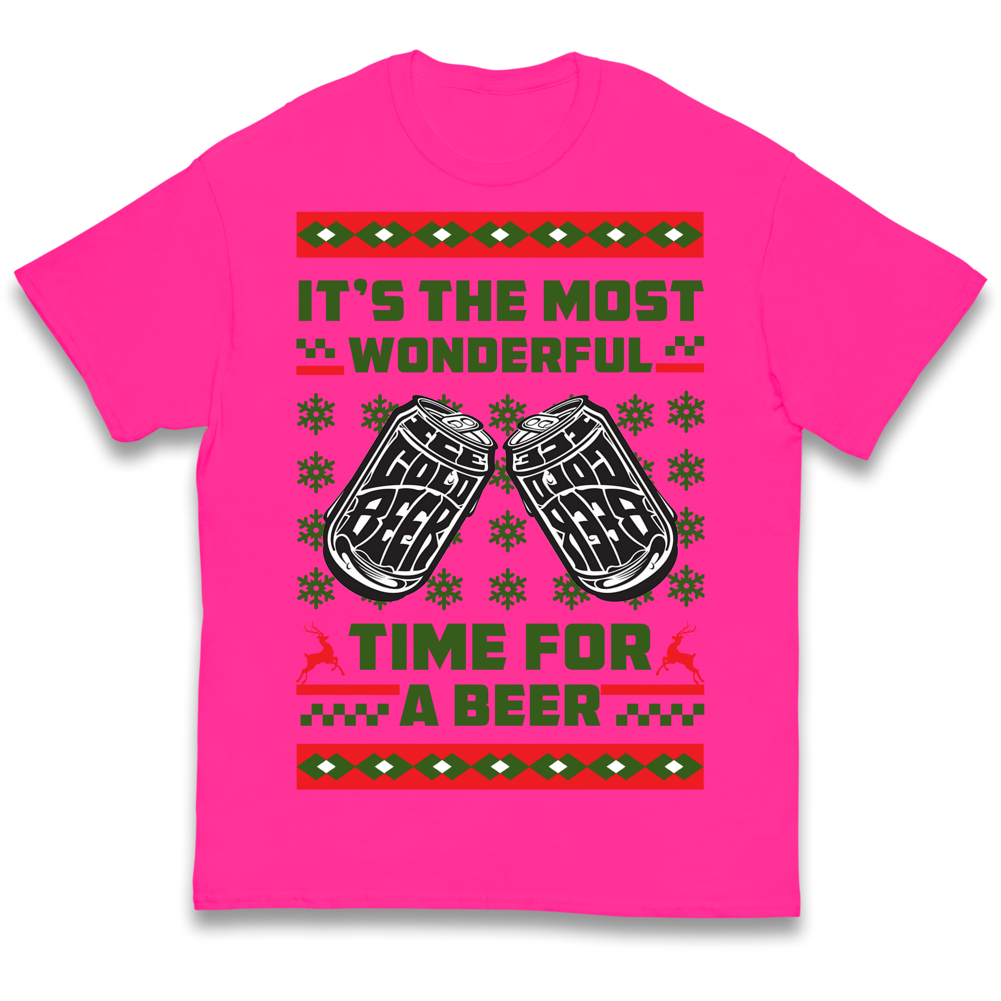 Its The Most Wonderful Time For A Beer Christmas kids t shirt