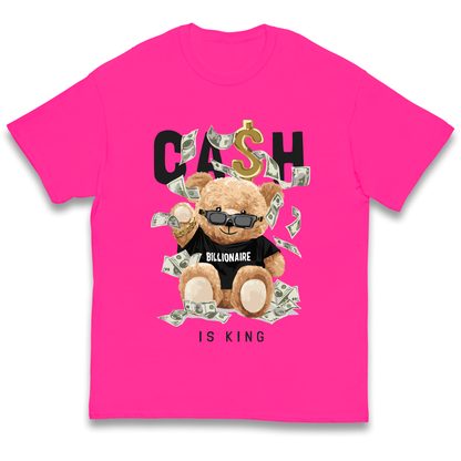 Teddy Bear Billionaire Streetwear kids t shirt