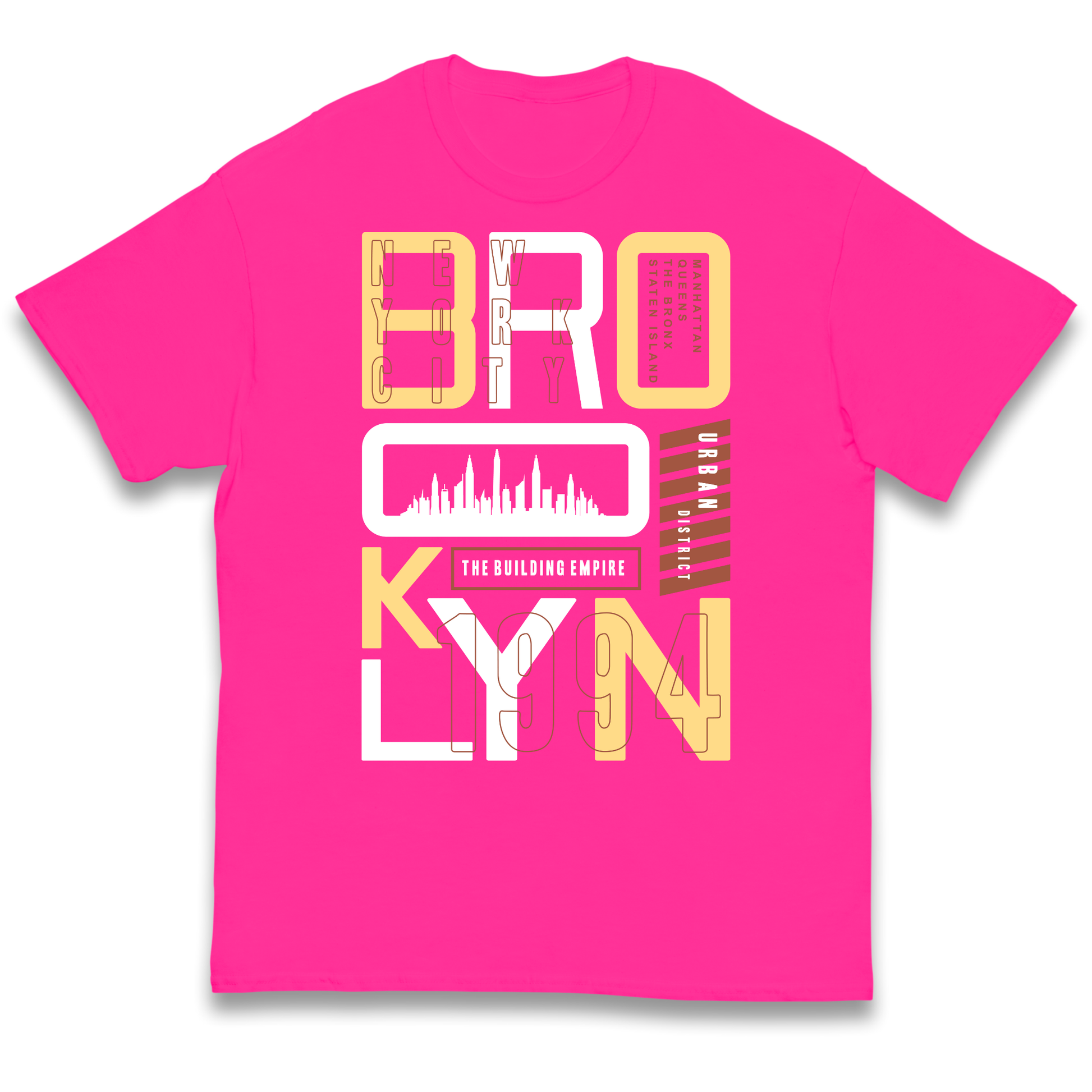 Brooklyn New York Urban District kids t shirt