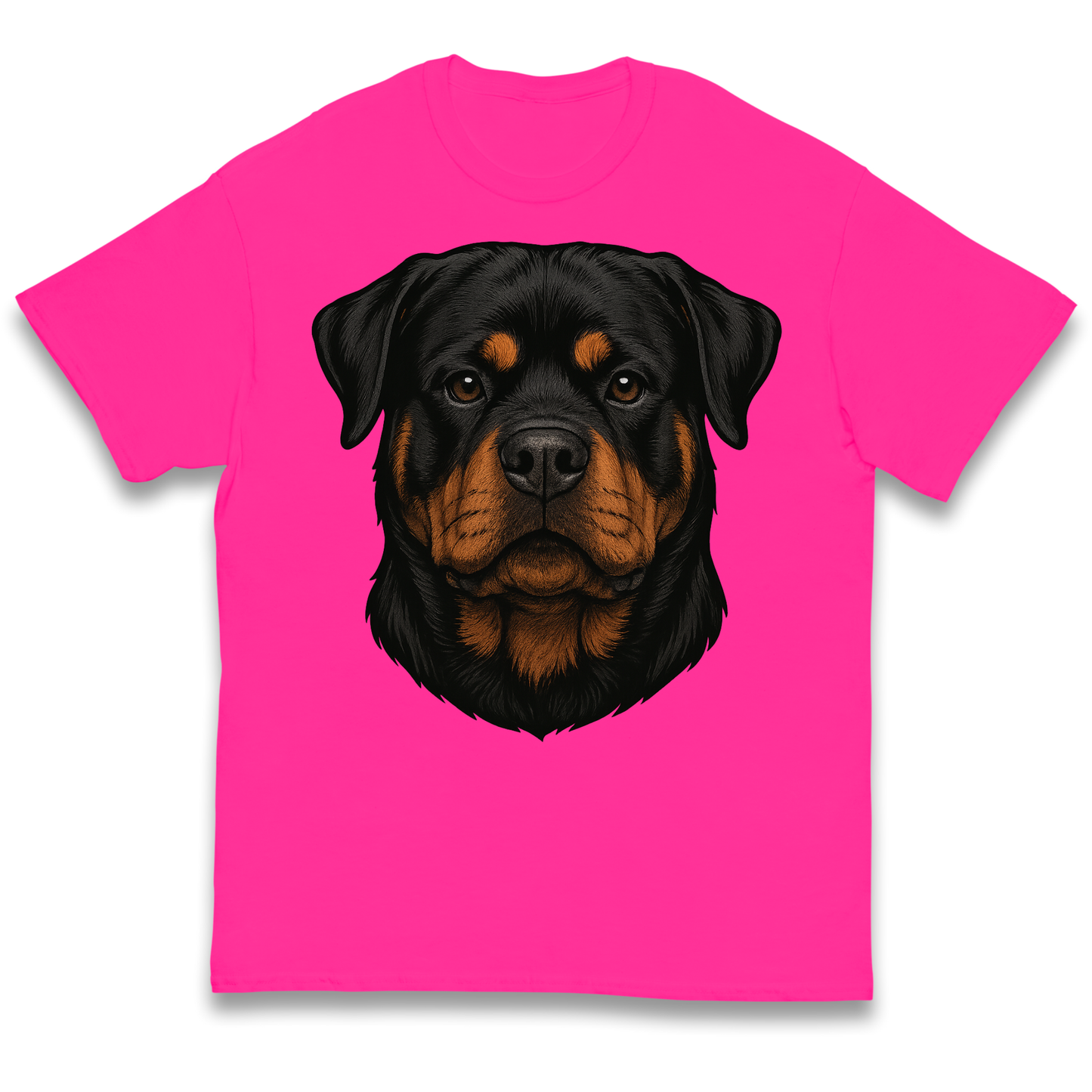 Rottweiler Face kids t shirt