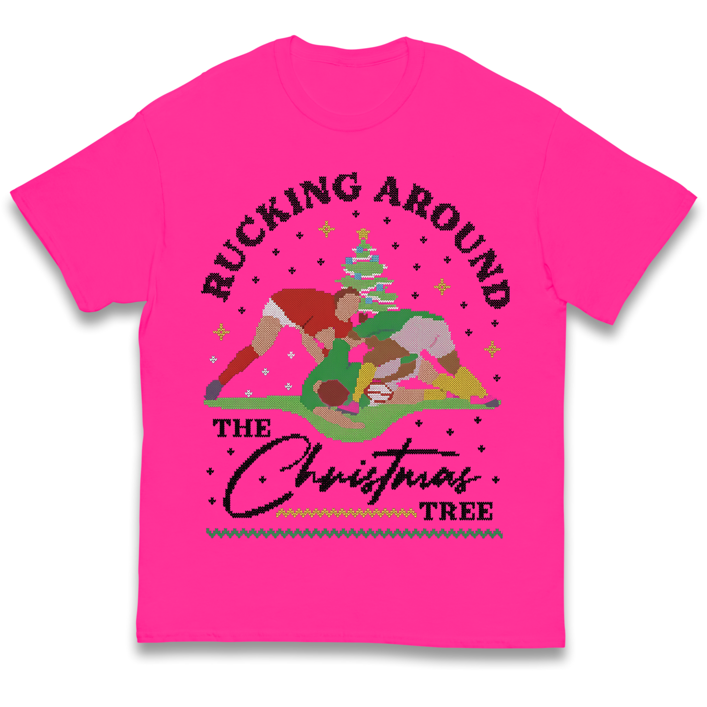 Rugby Christmas Kids T Shirt