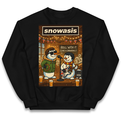 Snowasis Roll Christmas Kids Jumper