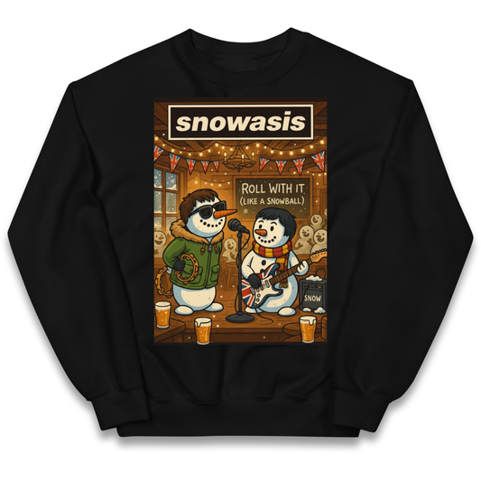 Snowasis Roll Christmas Kids Jumper