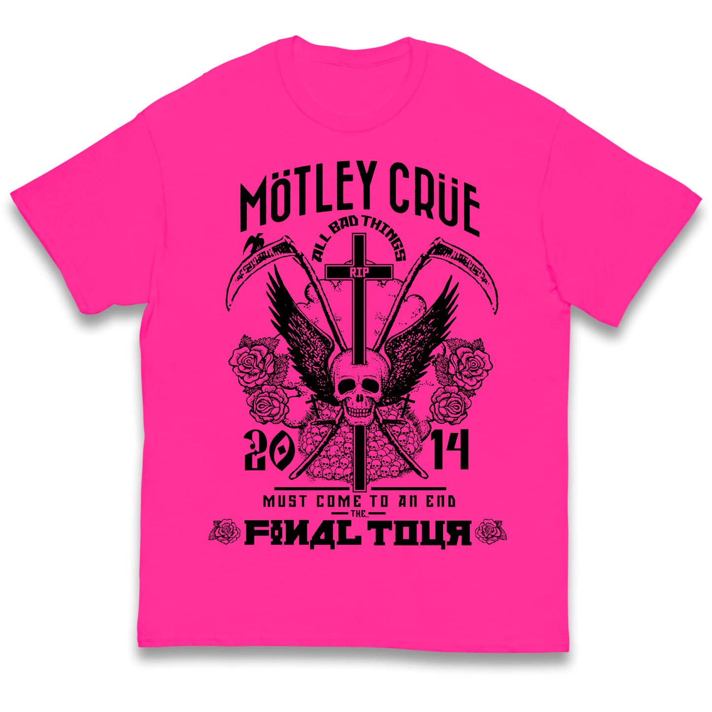 Motley Crue All Bad Things kids t shirt