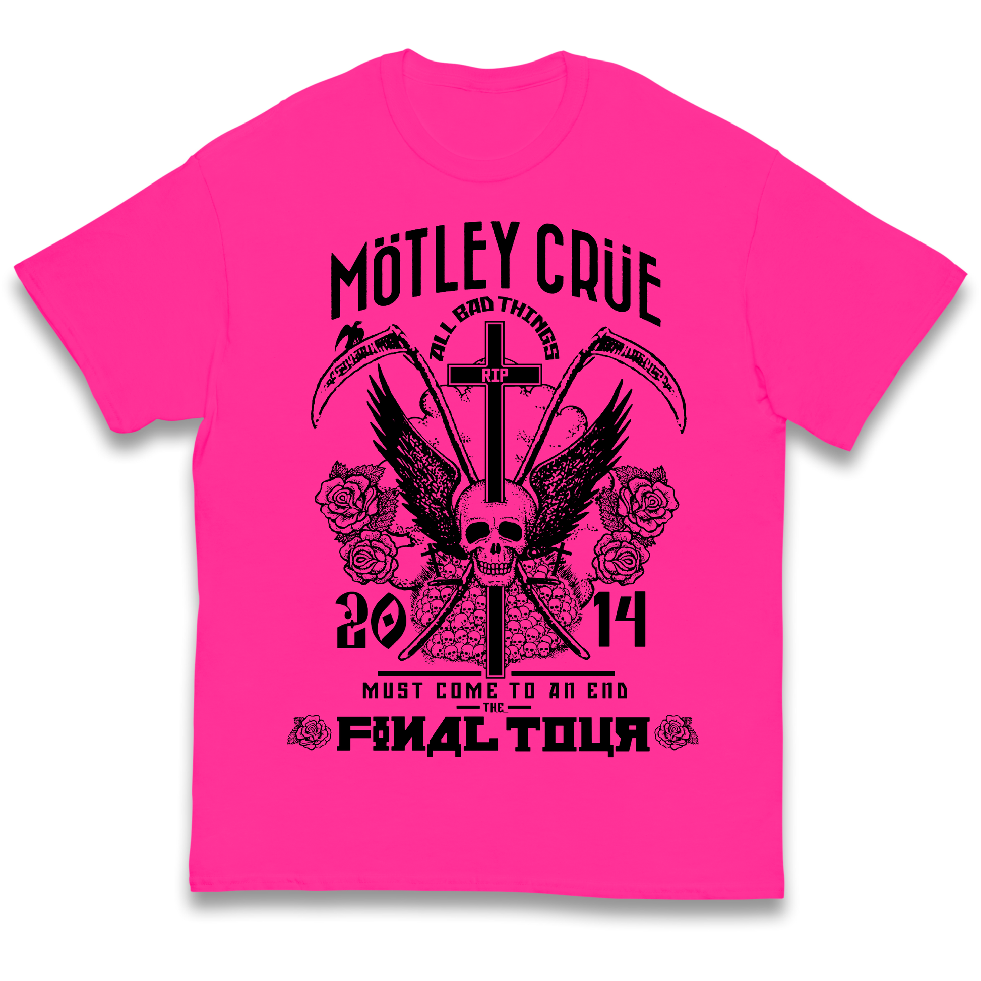 Motley Crue All Bad Things kids t shirt