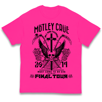 Motley Crue All Bad Things kids t shirt