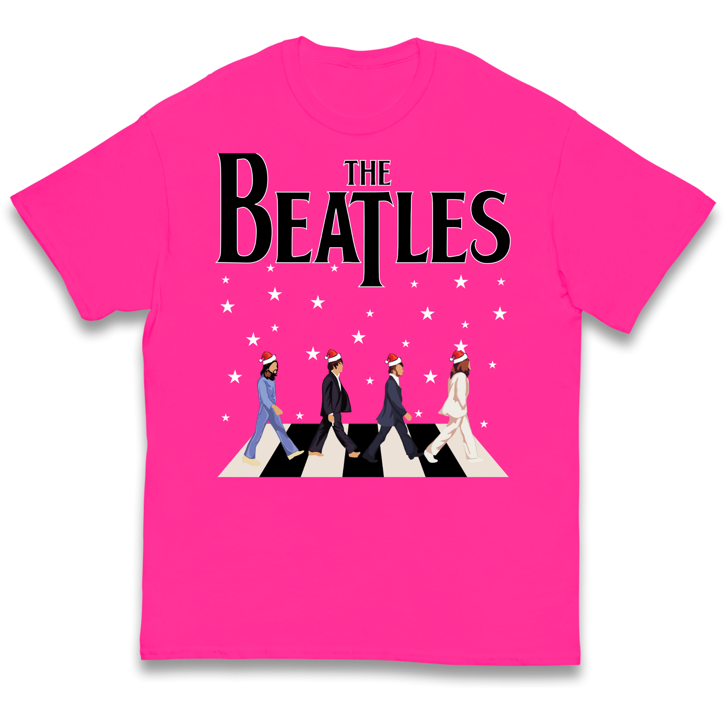 The Beatles Abbey Road Christmas kids t shirt