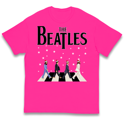 The Beatles Abbey Road Christmas kids t shirt