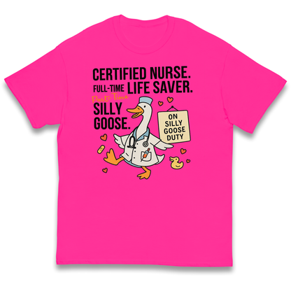 Full Time Nurse Part Time Silly Goose kids t shirt