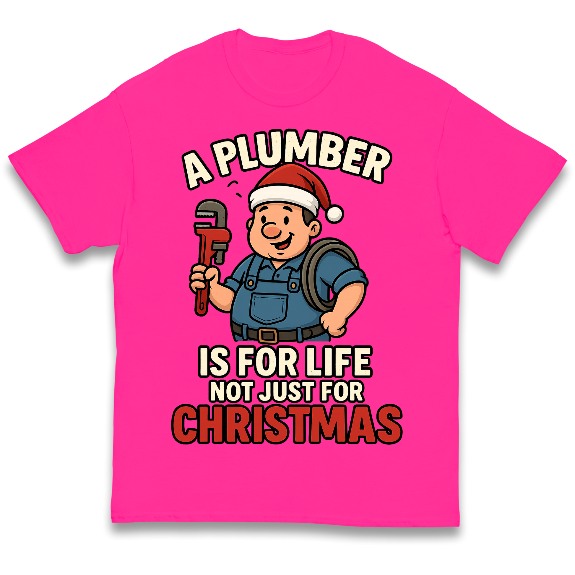 Plumber Christmas Kids T Shirt