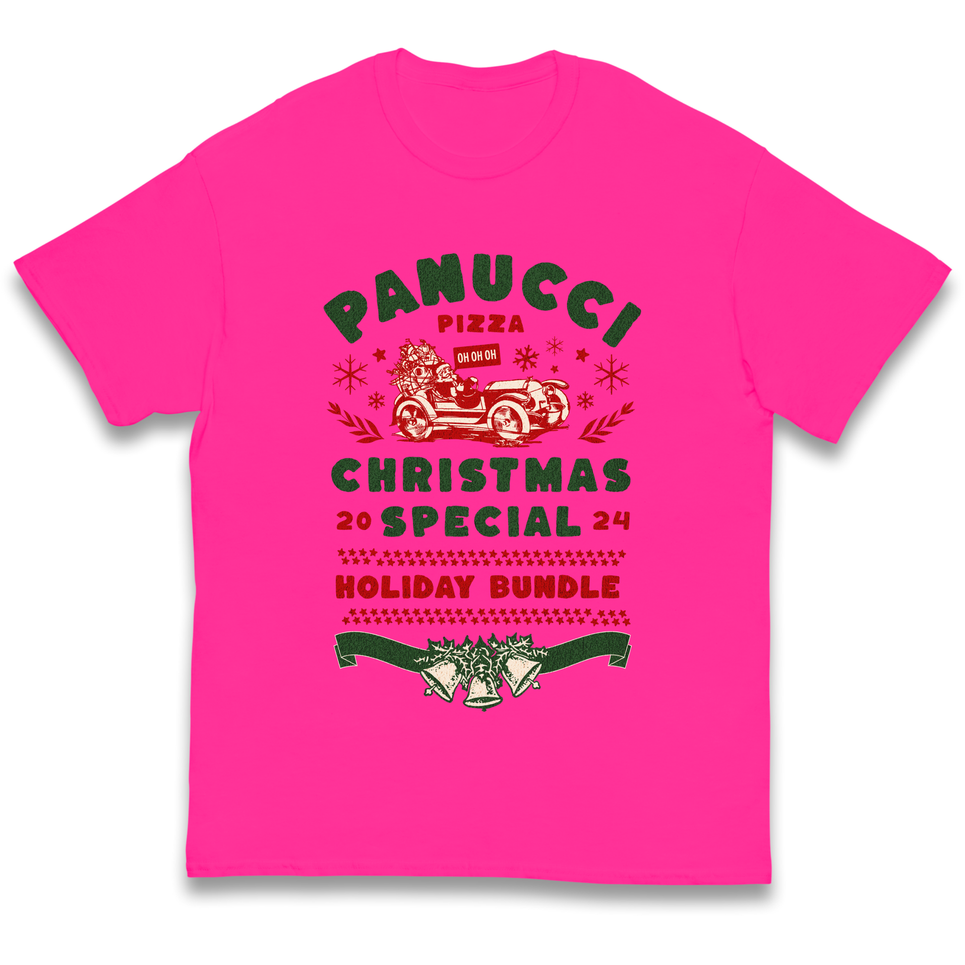 Panucci Pizza Christmas Special Christmas kids t shirt