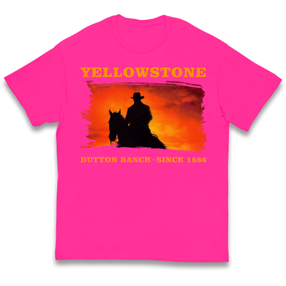 Yellowstone Dutton Ranch Since 1886 kids t shirt