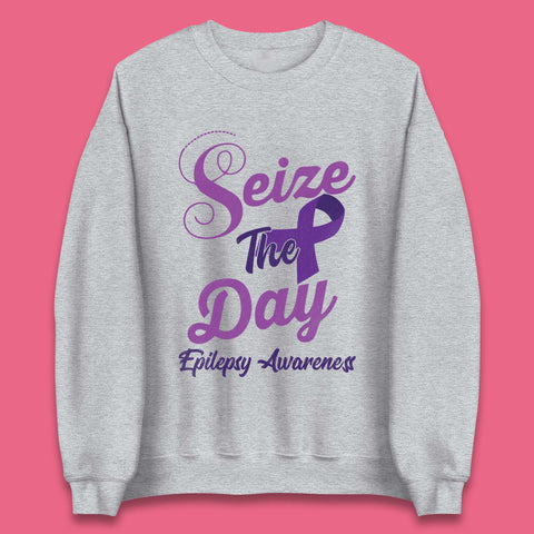 Seize the Day Epilepsy Awareness Unisex Sweatshirt