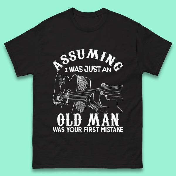Guitarist Old Man T-Shirt