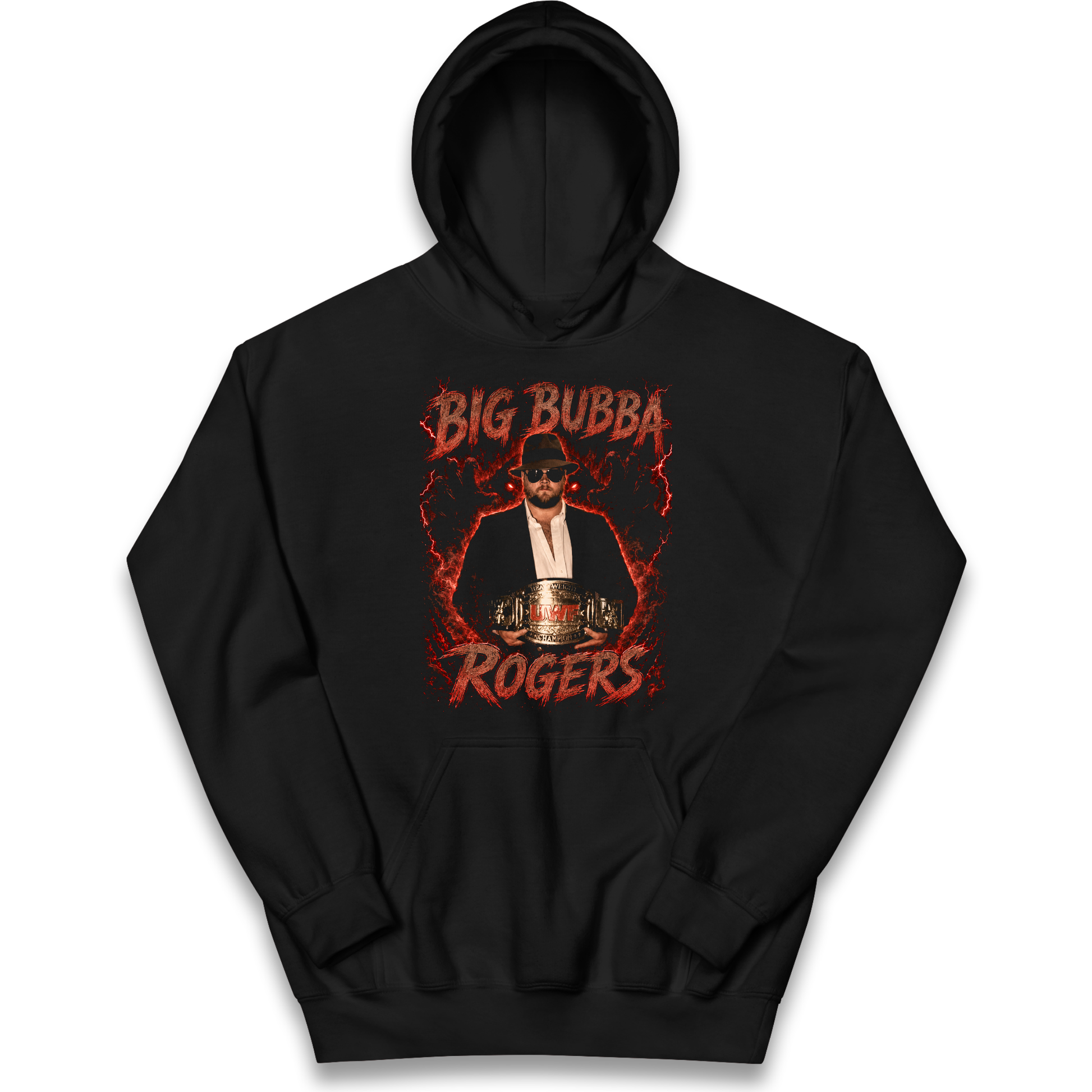 Big Bubba Rogers Big Boss Man WWF Kids Hoodie 