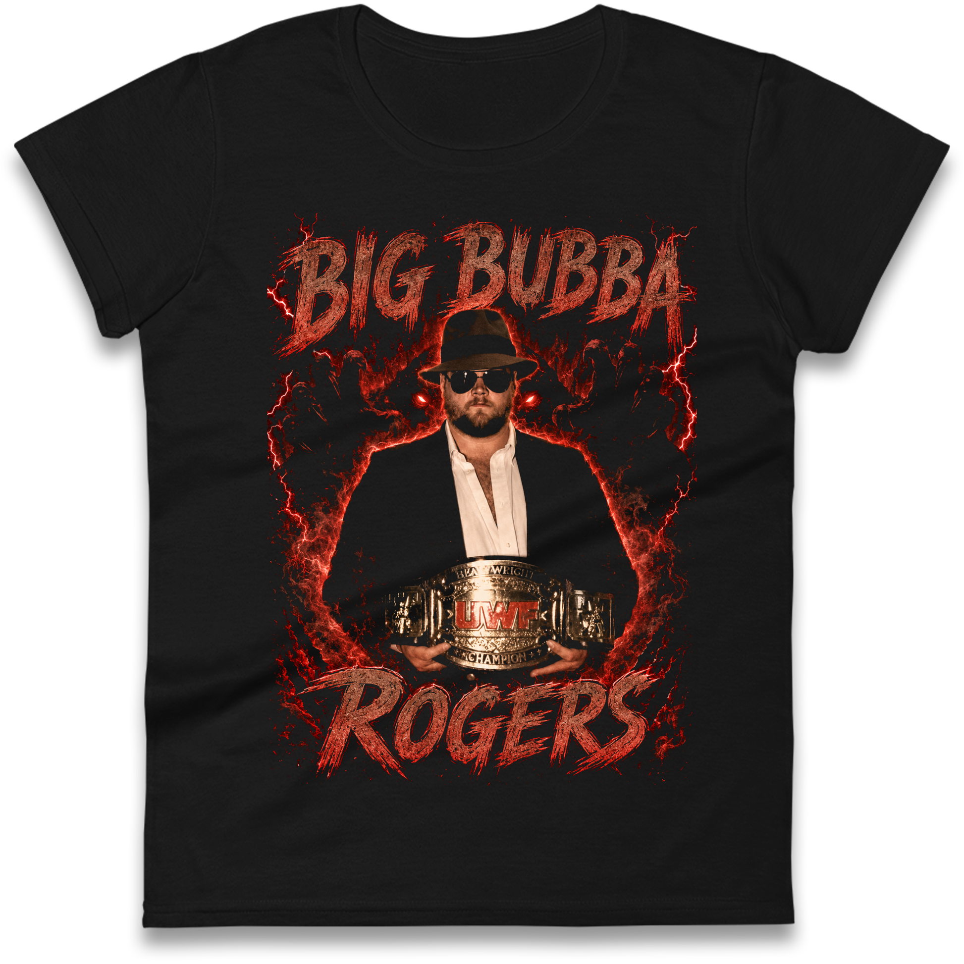 Big Bubba Rogers Big Boss Man WWF Ladies Shirt