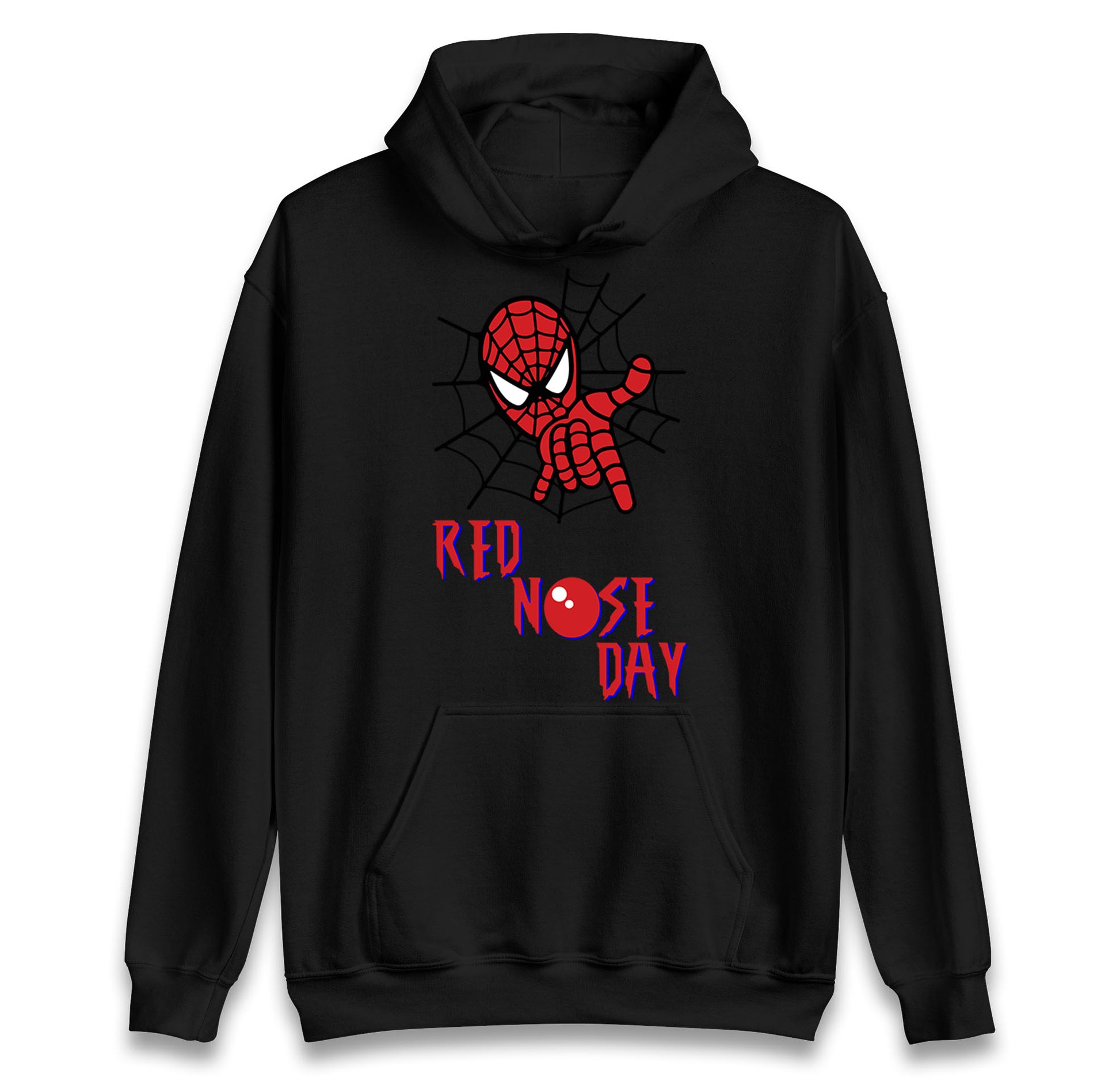 Spider Man Red Nose Day Hoodie