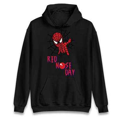 Spider Man Red Nose Day Hoodie