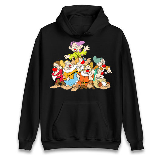 Seven Dwarfs Red Nose Day hoodie