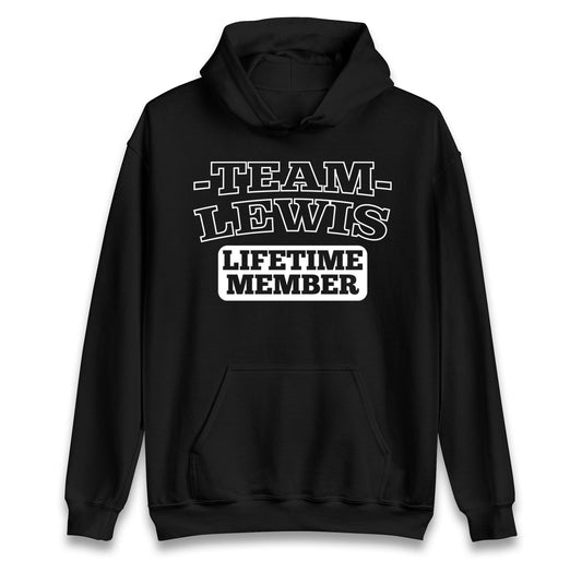 Team Lewis Lifetime Member kids hoodie