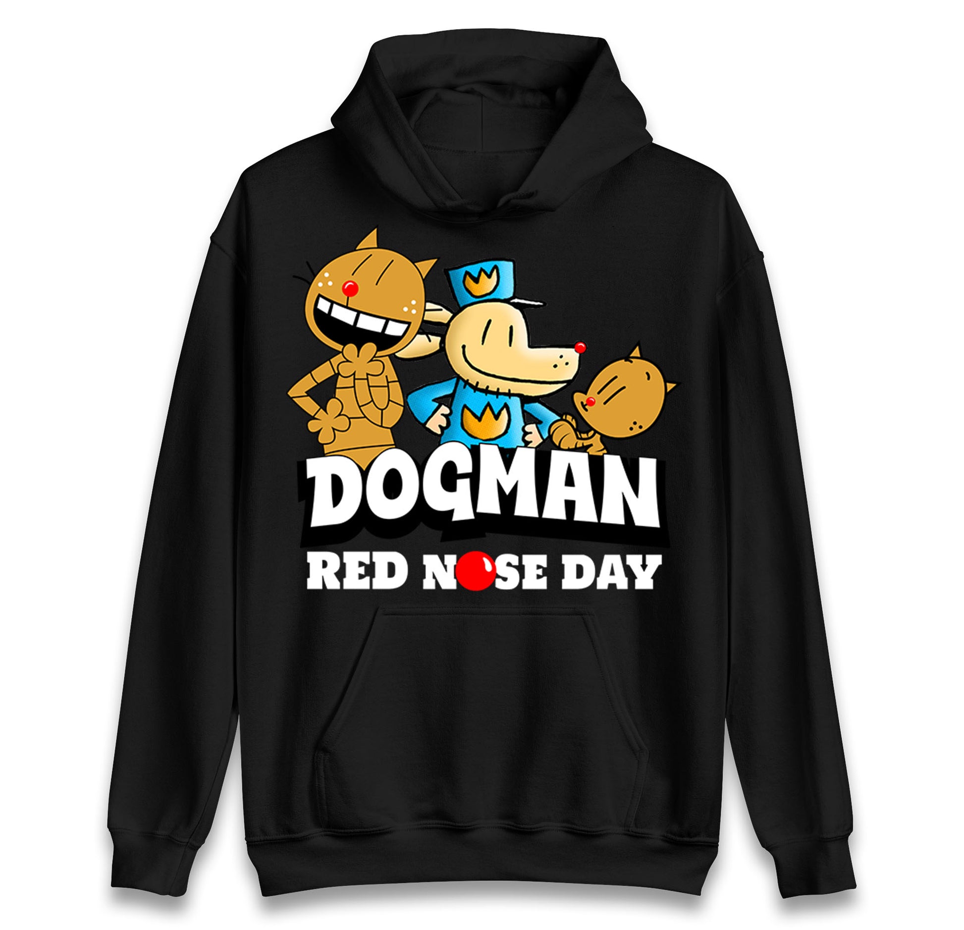 Dogman Red Nose Day Hoodie UK