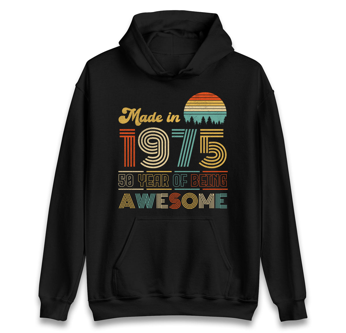 Vintage 50th Birthday Hoodie