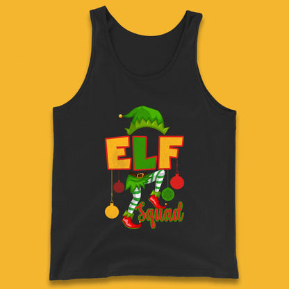elf squad christmas tank top