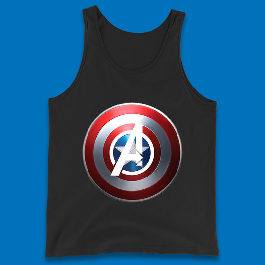 Captain America's Shield Marvel Avengers Captain America Cosplay The Captain Steven Rogers Tank Top