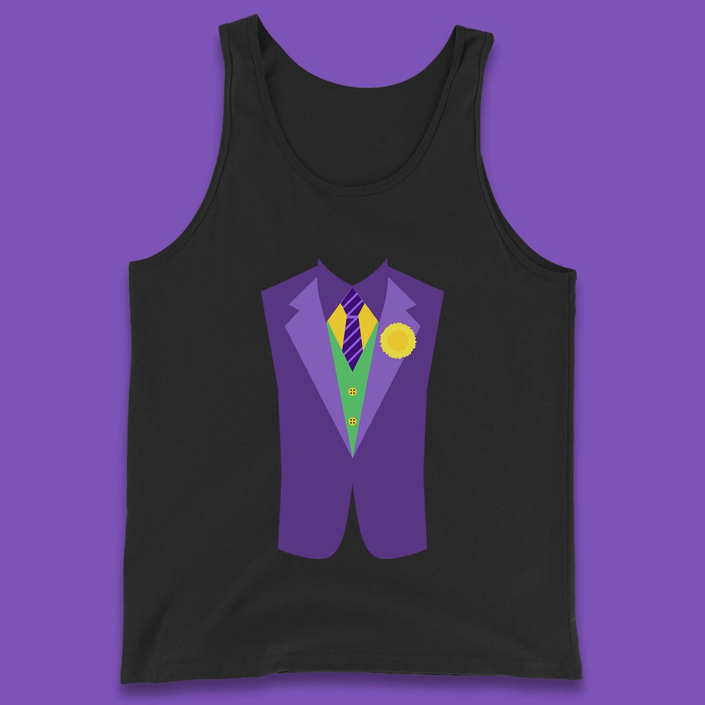 Funny Tuxedo Mardi Gras Tux Party Celebration Costume Tank Top