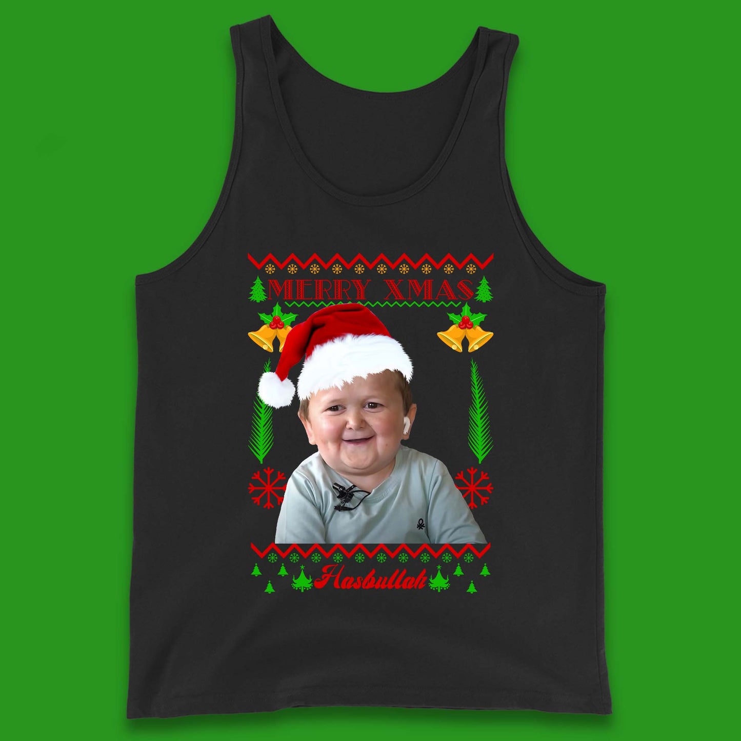 Merry Xmas Hasbullah Christmas Tank Top