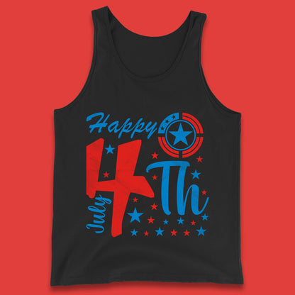 Happy 4th July United States Of America Independence Day Patriotic Celebration Fourth Of July Tank Top