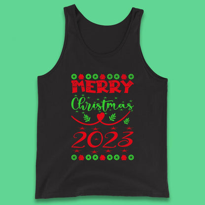 Merry Christmas 2023 Winter Holiday Xmas Festive Celebration Tank Top