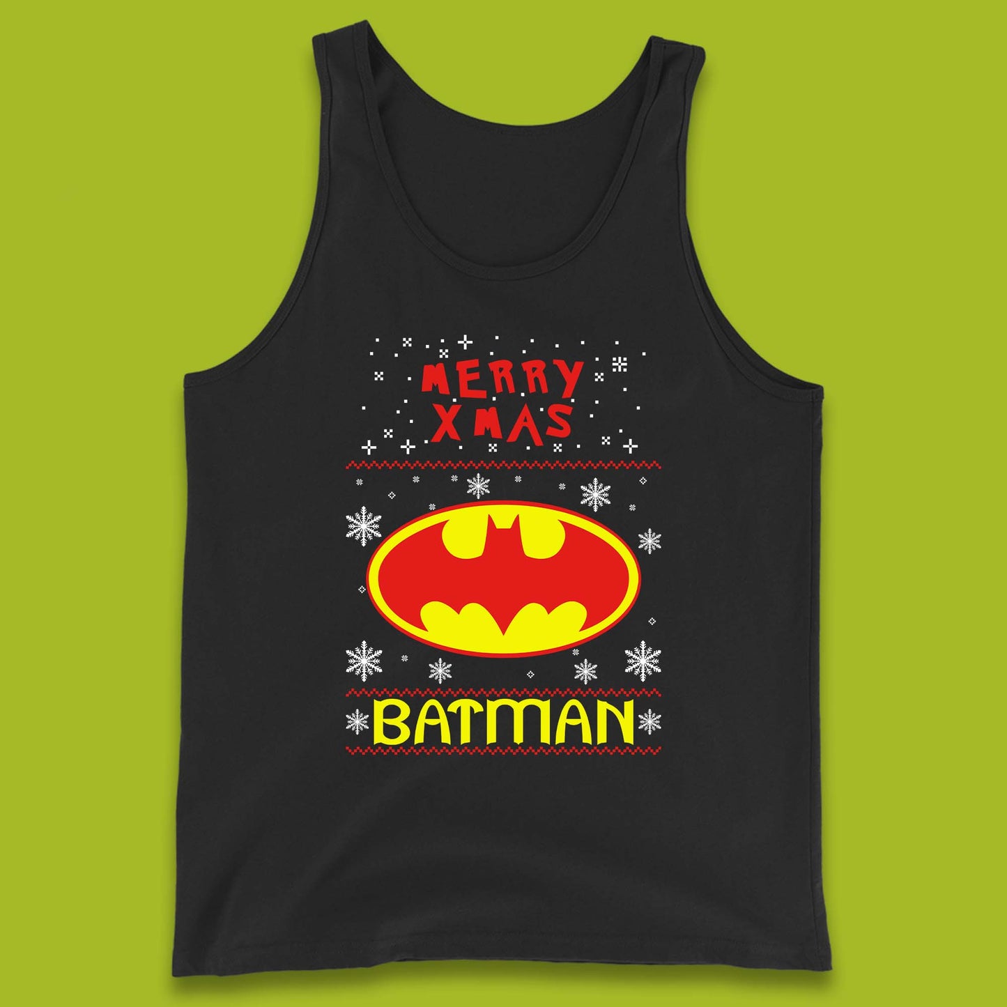 batman christmas tank top