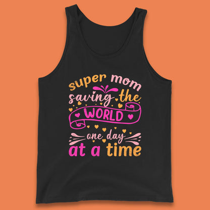 Super Mom Saving The World Tank Top
