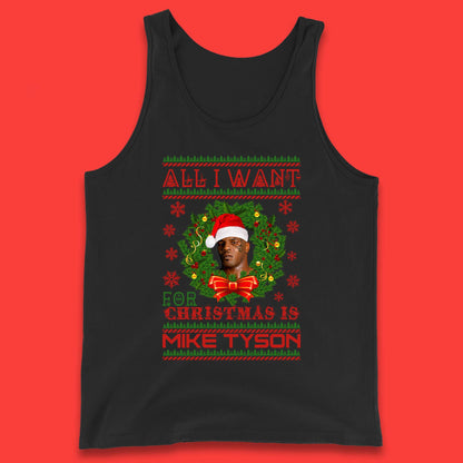 Mike Tyson Christmas Tank Top