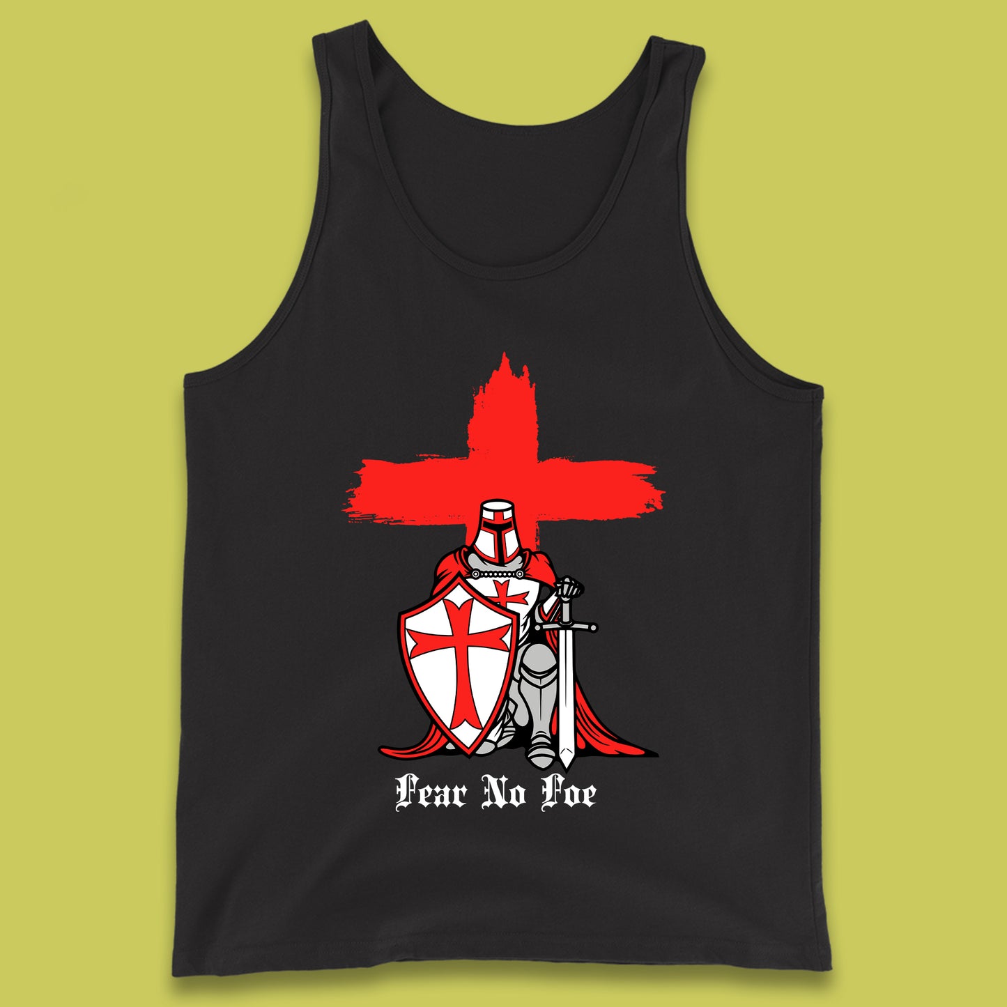 Fear No Foe St George's Day Tank Top