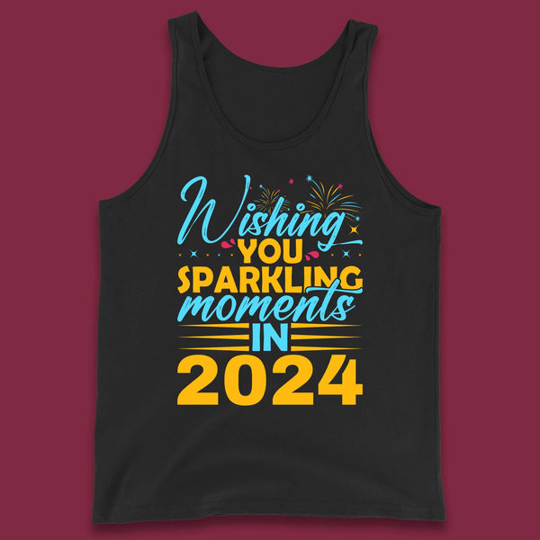 Wishing You Sparkling Moments in 2024 Tank Top