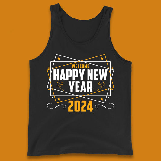 Welcome Happy New Year 2024 Tank Top